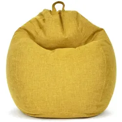 Green Bean Indoor Sitzsack in gelb von Green Bean
