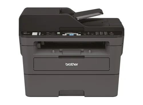 Brother MFC-L2710DW Laser-Multifunktionsdrucker s/w - Drucker, kompakter 4-in-1 Multifunktionsdrucker mit automatischem Duplexdruck und WLAN für effizientes Arbeiten im Büro.