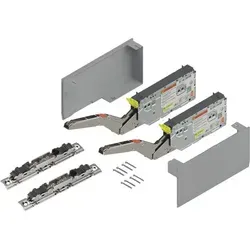 vasalat BLUM AVENTOS HK TOP Kraftspeicher Set - hellgrau , Leistungsfaktor 1730 - 5200