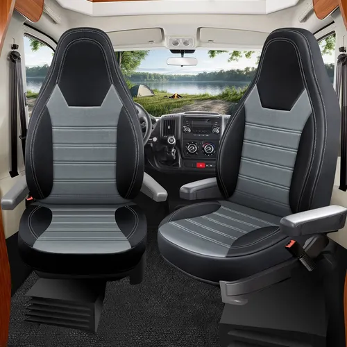 Wohnmobil Sitzbezüge Schonbezüge für Fiat HW1