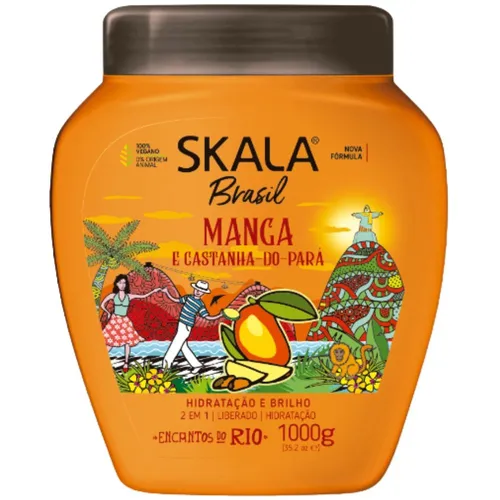 Scala Expert Brasil Regenerierende Mango-Haarmaske/Pflegespülung - 1000 g