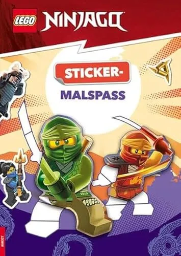 LEGO® NINJAGO® – Sticker-Malspass: mit vielen Stickern