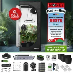 BRAST GrowCube XL Komplettset für Indoor Pflanzenzucht von BRAST