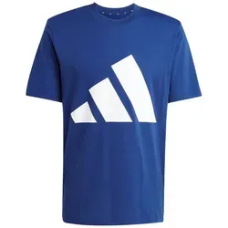 adidas Sportswear T-Shirt M BL SJ T - Rundhalsshirt aus 100 % Baumwolle mit großem 3-Streifen Logo, ideal für den Alltag und bequem dank weichem Single Jersey.