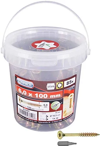 Connex Universalschrauben 6,0 x 100 mm von Connex