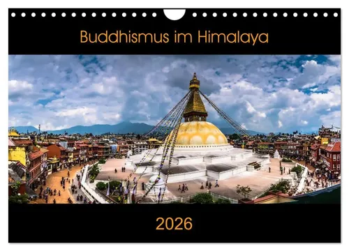Jens König | Buddhismus im Himalaya (Wandkalender 2026 DIN A4 quer), CALVENDO...