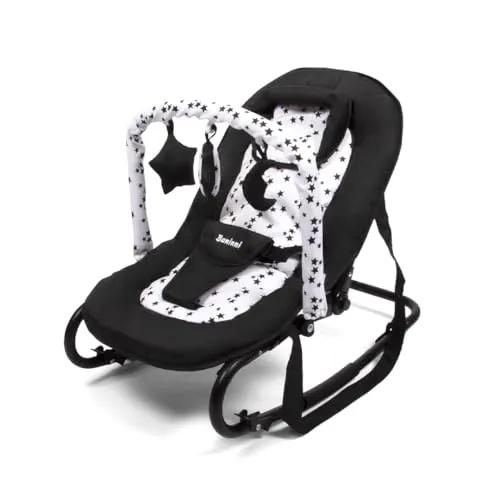 Baninni Babywippe Stelano, Schwarz mit Sternen