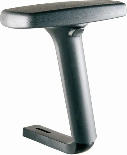 Armlehnen Nr. 35 3D schwarz – Höhenverstellbar und Schwenkbar - Höhenverstellbare Armlehnen in elegantem Schwarz, bieten optimalen Komfort und Flexibilität für Ihr Bürostuhl-Zubehör. VE=2 Stück, ideal für ergonomische Anpassungen.