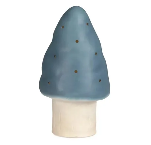 Egmont Toys Pilzlampe klein jeans - Nachtlicht - Nachtlicht für Kinderzimmer, schafft mit sanftem Licht eine märchenhafte Atmosphäre und ist aus robustem Kunststoff für hohe Sicherheit.