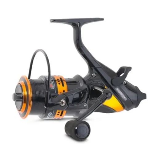 IRON TROUT Statio 3000FS - Hochwertige Freilaufrolle für Friedfischangler - Angelrollen für Friedfischangeln, 3000er Rollengröße mit zuverlässiger Spulenbremse für alle Süßwasserfische.