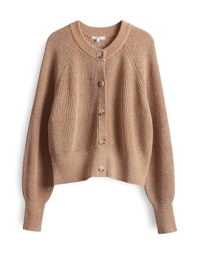 OPUS Strickjacke DOLPINE Regular mit Schimmer Effekt von OPUS