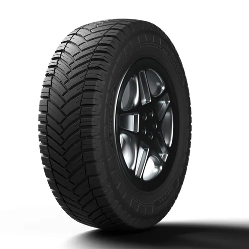 MICHELIN Agilis Crossclimate 195/75 R16 107R - Ganzjahresreifen für LLKW, bietet hervorragende Nasshaftung (Klasse A) und ist ideal für jede Wetterlage dank Schneeflocken-Symbol.