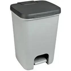 Tretabfalleimer 20L | Hygienisch und Modern - Der Tretabfalleimer mit 20 Liter Fassungsvermögen ist ideal für Zuhause oder im Gewerbe. Hygienische Fußbetätigung, modernes Design und einfache Reinigung machen ihn zum praktischen Helfer im Alltag.