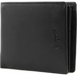 bugatti Vertice Geldbeutel für Männer aus Leder - Hochwertige Geldbörse in Schwarz - Herren-Geldbörse im Querformat mit 11 Kartensteckfächern und weichem Leder für höchsten Komfort. Ideal für die Hosentasche mit nur 85g Eigengewicht.
