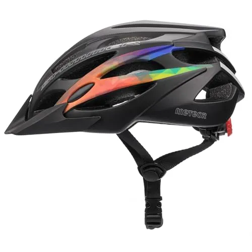 meteor® Marven Fahrradhelm Herren Damen Kinder-Helm MTB rollerhelm mädchen kinderfahrradhelm für Downhill rennradhelm Mountainbike Inliner skaterhelm BMX fahradhelm Scooter Jungen Bike Helmet