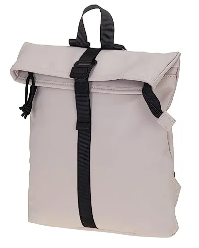 Rucksack Damen New Rebels Mart Fashion small-medium - Stylischer Damenrucksack aus spritzwassergeschütztem Tarpulin, ideal für Büro und Freizeit. Mit praktischen Fächern und einem trendigen nordischen Design.