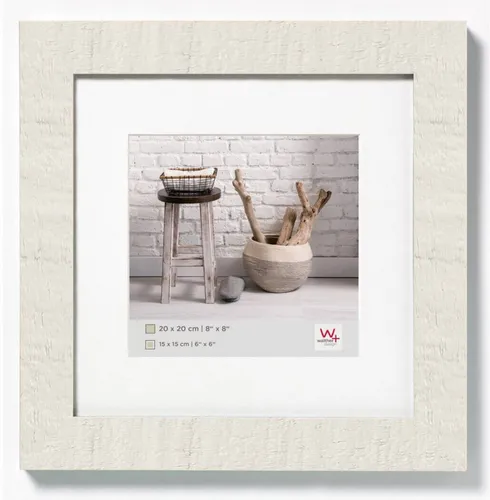 Walther Holzrahmen HO220V Home 20x20cm weiss | Holzrahmen