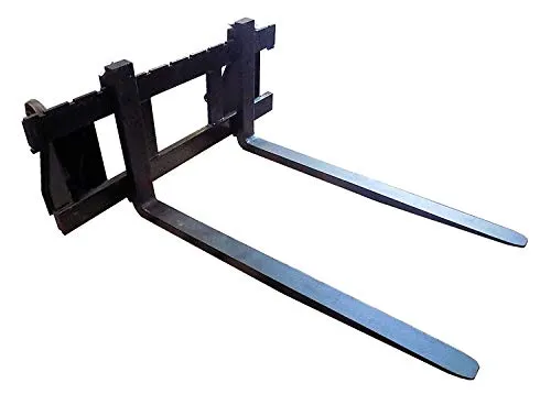 Gabelträger 120cm mit 2 Gabelzinken für Frontlader - Sonstige Werkzeuge - Robuster Gabelträger aus 30mm Vollstahl mit einer Traglast von 2500kg, ideal für schwere Lasten und effizientes Arbeiten.