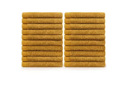 Blumtal Gästehandtücher 30x30cm - weich und saugstark, Frottee (24-St), 12er und 24er Set, 100% Baumwolle