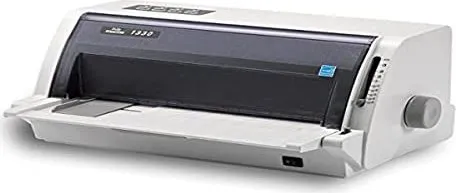 Tally Nadeldrucker Dascom 1330 - Kompakter 24-Nadeldrucker - Drucker für A4-Formate mit hoher Geschwindigkeit von 450 Zeichen/Sekunde, ideal für Reisebüros und Arztpraxen. Kompaktes Design für jeden Schreibtisch.