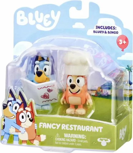 Bluey Figurenset Fine Dining Restaurant