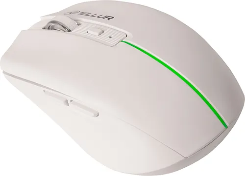 Tellur Kabellose Maus Silent Click, weiß