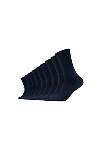 Camano Herren 3403 Ca-cotton Socken, Navy, 43-46 EU - Herrensocken aus pflegeleichtem Baumwollmix, handgekettelt für extra Komfort. Ideal für jeden Tag, mit mittelhohem Schaft und breitem Komfortbund.