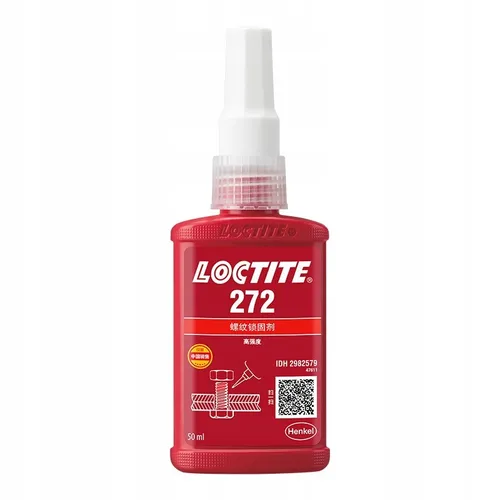 LOCTITE 272 Hochbeständiger Gewindetechnik-Klebstoff 50 ml - Flüssigkleber & Zemente, extrem stark und temperaturbeständig für langlebige Verbindungen in anspruchsvollen Anwendungen.