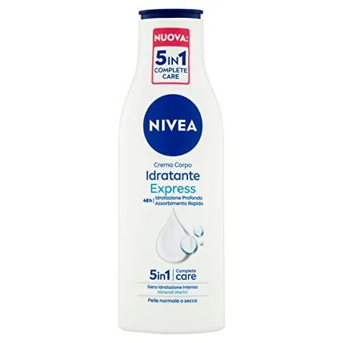 Nivea Express Feuchtigkeitsspendende Körpercreme 250 ml