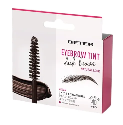 Beter - „Brow Instant“ Augenbrauenfarbe, schnelle Wirkung, dunkelbraun, 40 g