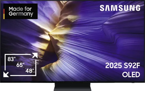 Samsung OLED Smart TV GQ55S92FAEXZG – 55 Zoll 4K UHD Fernseher mit 100 Hz und Dolby Atmos