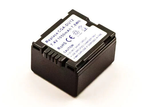 Akku für PANASONIC CGA-DU14 /  CGA-DU14A/1B / CGR-DU06 / CGR-DU07 / VW-VBD120-H