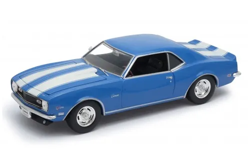 Welly Chevrolet Camaro Z28 1968 blau 1:24