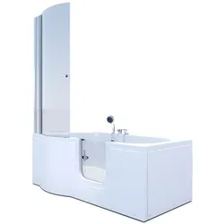 Produktbild Seniorendusche und Badewanne mit Tür S12D-EH-R