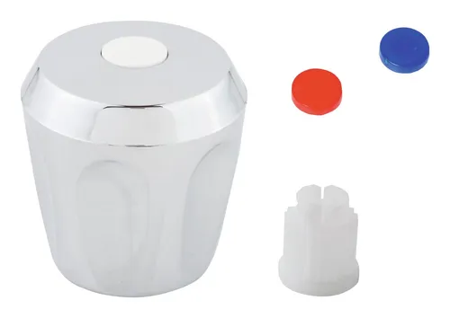 Produktbild Kirchhoff Haubengriff Chrom mit Rastbuchse