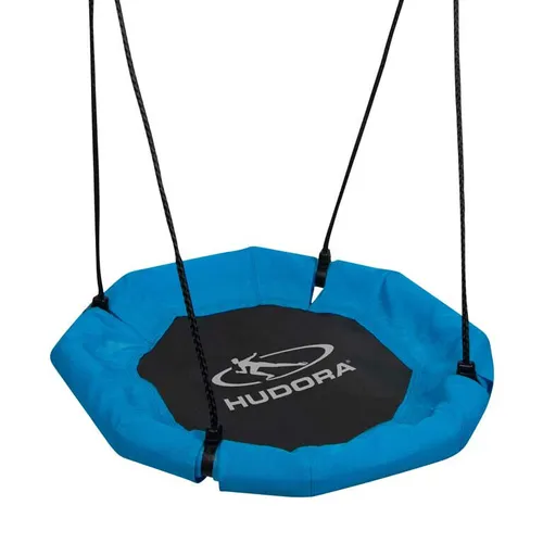 Hudora Nest Swing Octagon 70 - Ergonomische Nestschaukel mit eckiger Form für optimalen Komfort, ideal für größere Schaukelfreunde. Robustes Material, einfacher Aufbau ohne Werkzeug und max. Tragkraft von 120 kg.
