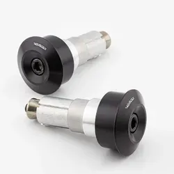 HIGHSIDER Lenkergewichte DOT, Alu, schwarz von HIGHSIDER