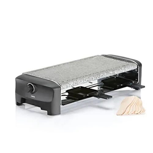 Princess 162830 Raclette 8Pfännchen Schwarz