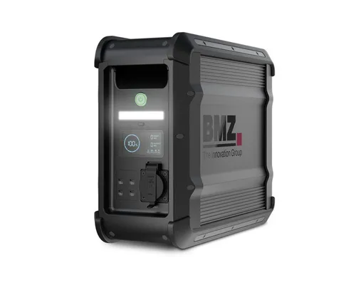 BMZ Power2Go Life mobiler Energiespeicher 2,5kW Powerstation - Leistungsstarker mobiler Energiespeicher für flexible Stromversorgung, ideal für Outdoor-Aktivitäten und Notfälle. Mit geprüfter Qualität für zuverlässigen Einsatz.