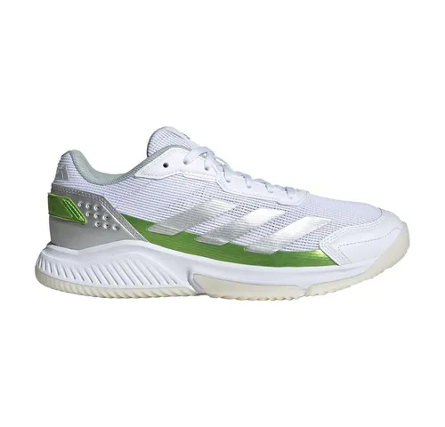 adidas Damen Courtquick W Padel-Schuhe - Komfort und Stil für den Court - Damen-Sneaker mit Cloudfoam Plus Zwischensohle für optimalen Komfort. Abriebfester Adituff Zehenbereich und umweltfreundlich aus 20% recycelten Materialien.