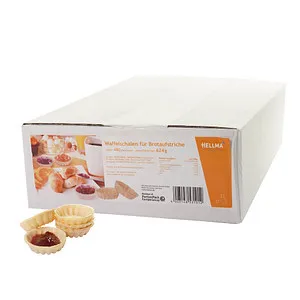Hellma Waffelschalen für Brotaufstriche