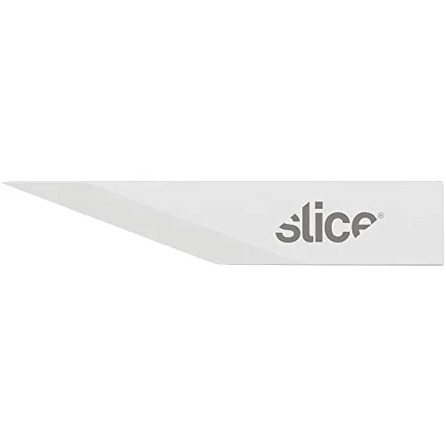 Slice 10519 Keramische Ersatzklingen, gerade Schneide, spitz 4 St. - Messer, 4 hochwertige keramische Ersatzklingen mit gerader Schneide und spitzer Spitze für präzises Schneiden und hohe Sicherheit.