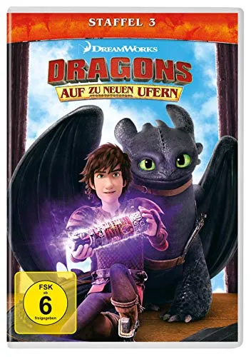 Dragons - Auf zu neuen Ufern, Staffel 3 [4 DVDs]
