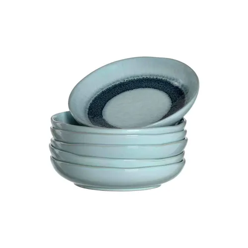 LEONARDO HOME 018546 MATERA 6er Set Teller, Blau von LEONARDO
