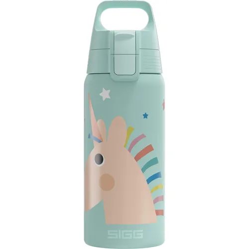 SIGG Isolierflasche 'Shield Therm One Uni-Stars' in türkis von SIGG
