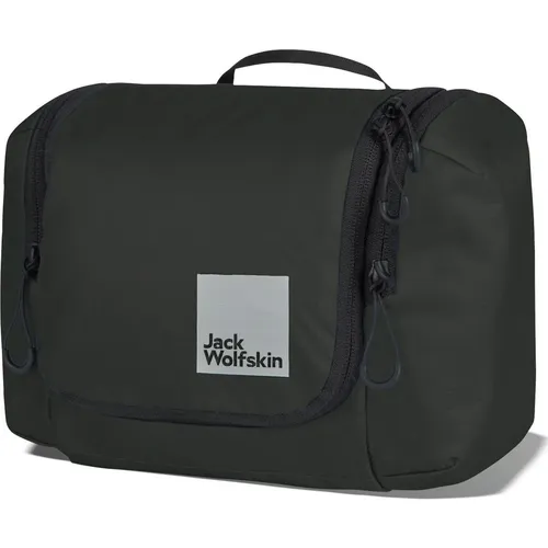 Jack Wolfskin Kulturbeutel Wandermood Washbag, 5 Liter - Kulturbeutel und Wash Bags, umweltfreundlich aus recyceltem Polyamid, ideal zum Aufhängen mit viel Stauraum für Ihre Reiseutensilien.