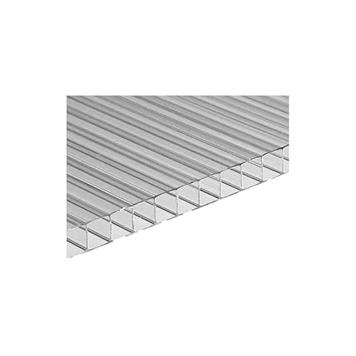 UV-beständige Polycarbonat-Doppelstegplatten Set (14 Stück)