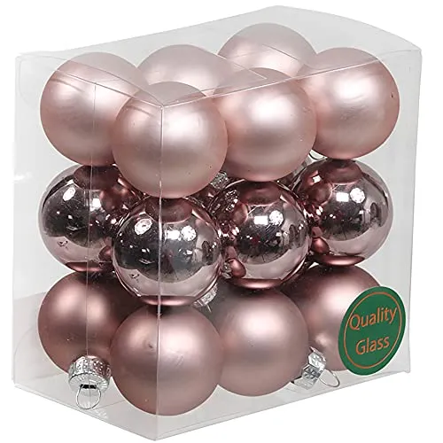 Kleine Baumkugeln aus Glas Ø 2 cm/2,5 cm/3 cm - Christbaumkugeln Baumschmuck Christbaumschmuck Weihnachtsbaumschmuck Weihnachtsbaumkugeln (Lotus, 3 cm)