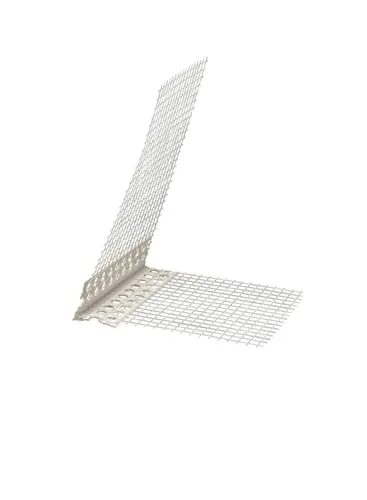 Stab Gewebeeckwinkel flexibel 200 cm = 20 m Kantenschutz PVC-Profil Eckwinkel Armierung 10