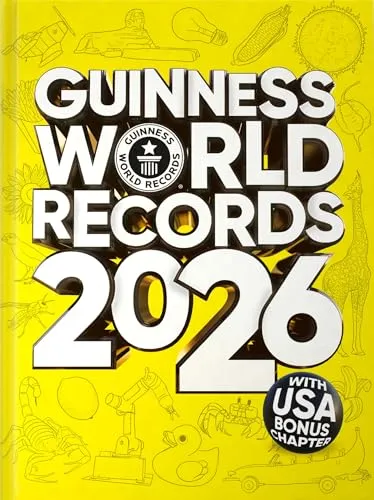 Guinness World Records 2026 (Gebundene Ausgabe) - Trivia & Fun Facts, spannende Rekorde und faszinierende Fakten für Kinder von 9-12 Jahren. Ein Muss für neugierige junge Entdecker!